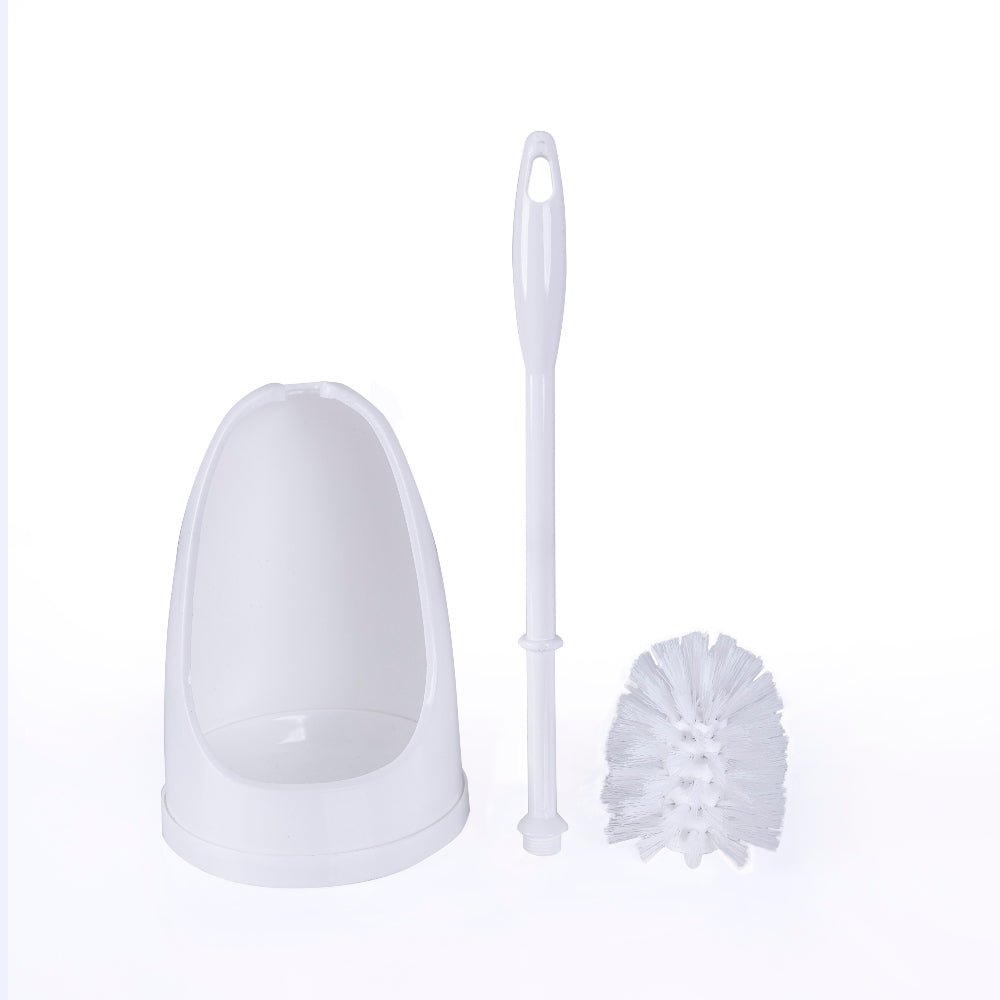 Semi-Closed Toilet Brush & Holder NEW