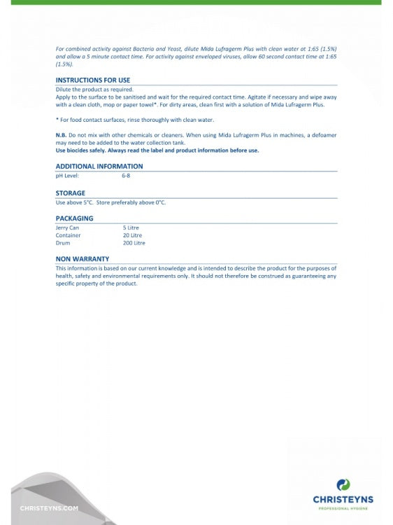 Clover Chemicals Lufragerm Plus (271)