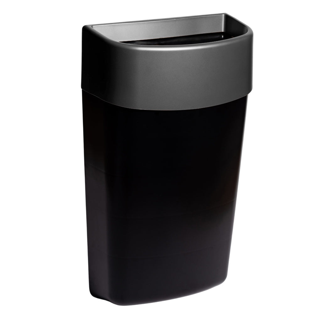 Myriad Matte Graphite Black 25L Wall Mounted Waste Bin