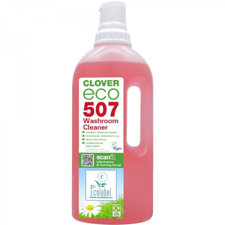 Clover Chemicals Eco 507 washroom cleaner, 1 litre