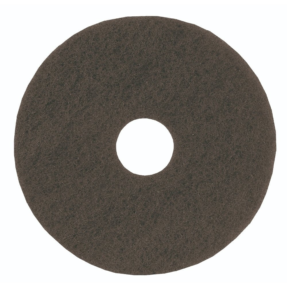 17" Standard Speed Machine Floor Pads – brown