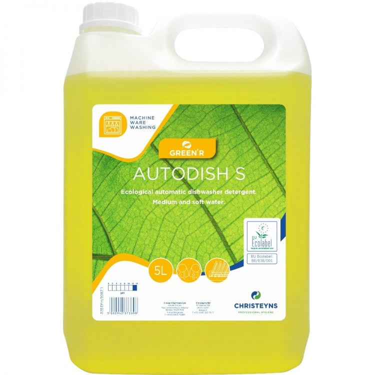 Clover Chemicals GREEN'R Autodish S Ecological Automatic Dishwashing Detergent (376)