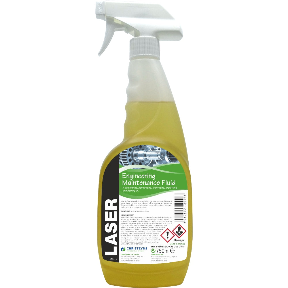 Christeyns Clover Laser Engineering Maintenance Fluid - Dewatering/ Penetrating/ Lubricating (606)