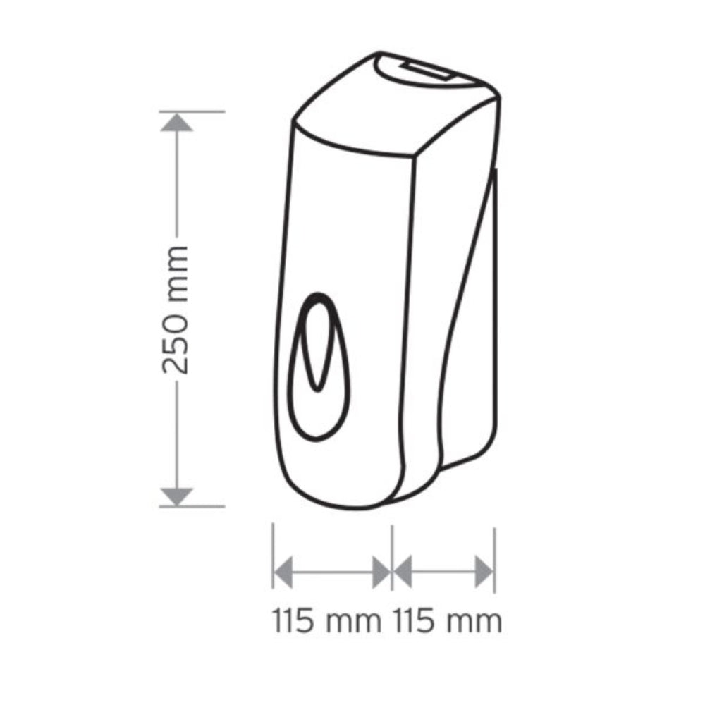Dexter Brightwell Modular 900ml Liquid Foam Spray Refillable Soap Dispenser