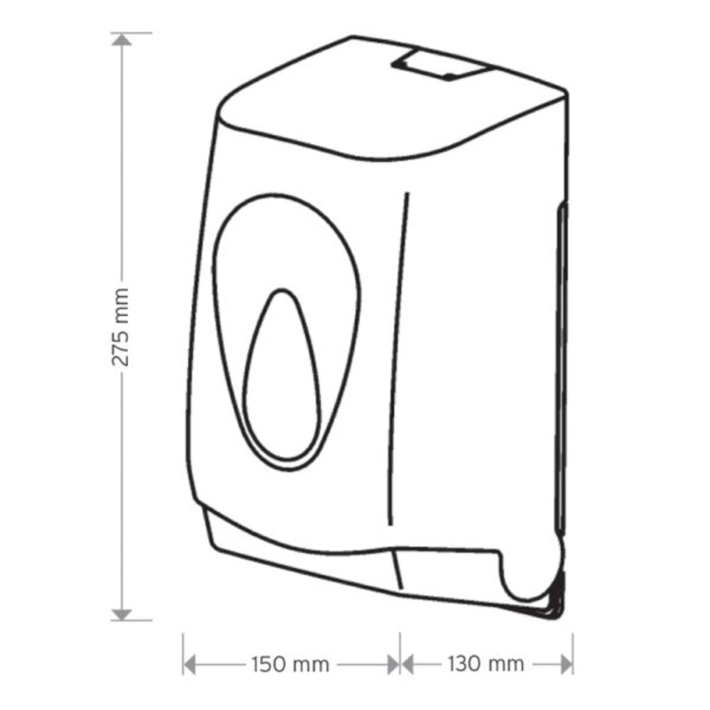 Brightwell Modular Multiflat Tissue Dispenser