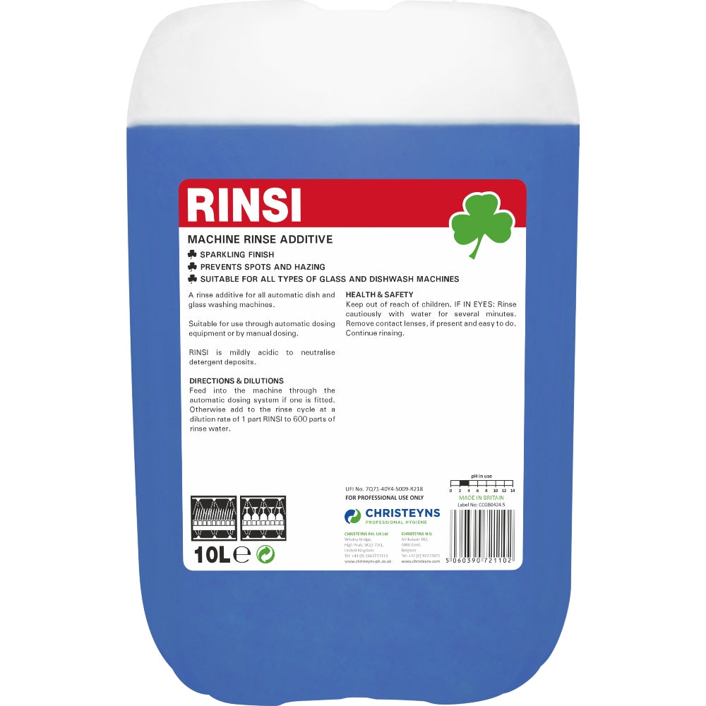 Clover Chemicals Rinsi Machine Rinse Additive (451)
