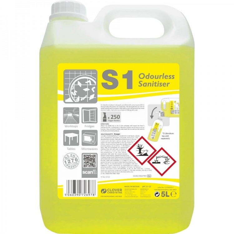 Clover Chemicals Dose It S1 Hard Surface Cleaner & Sanitiser (225)