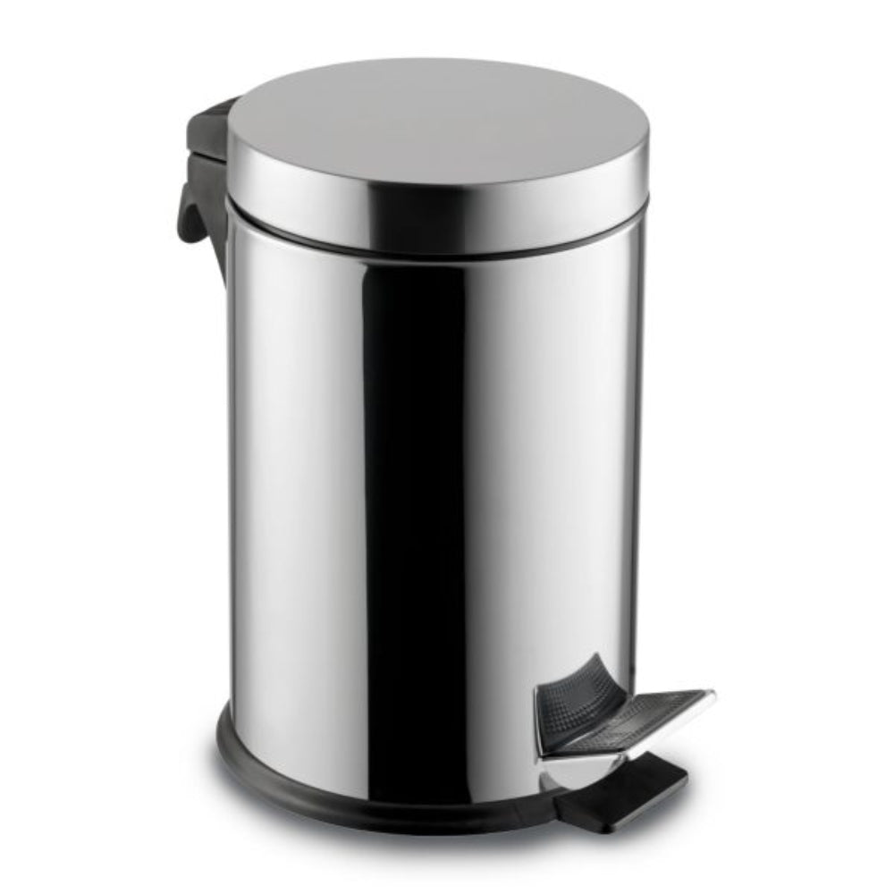 Ecoline Polished Stainless Waste Bin (Pedal Lid) 20Ltr - 30Ltr