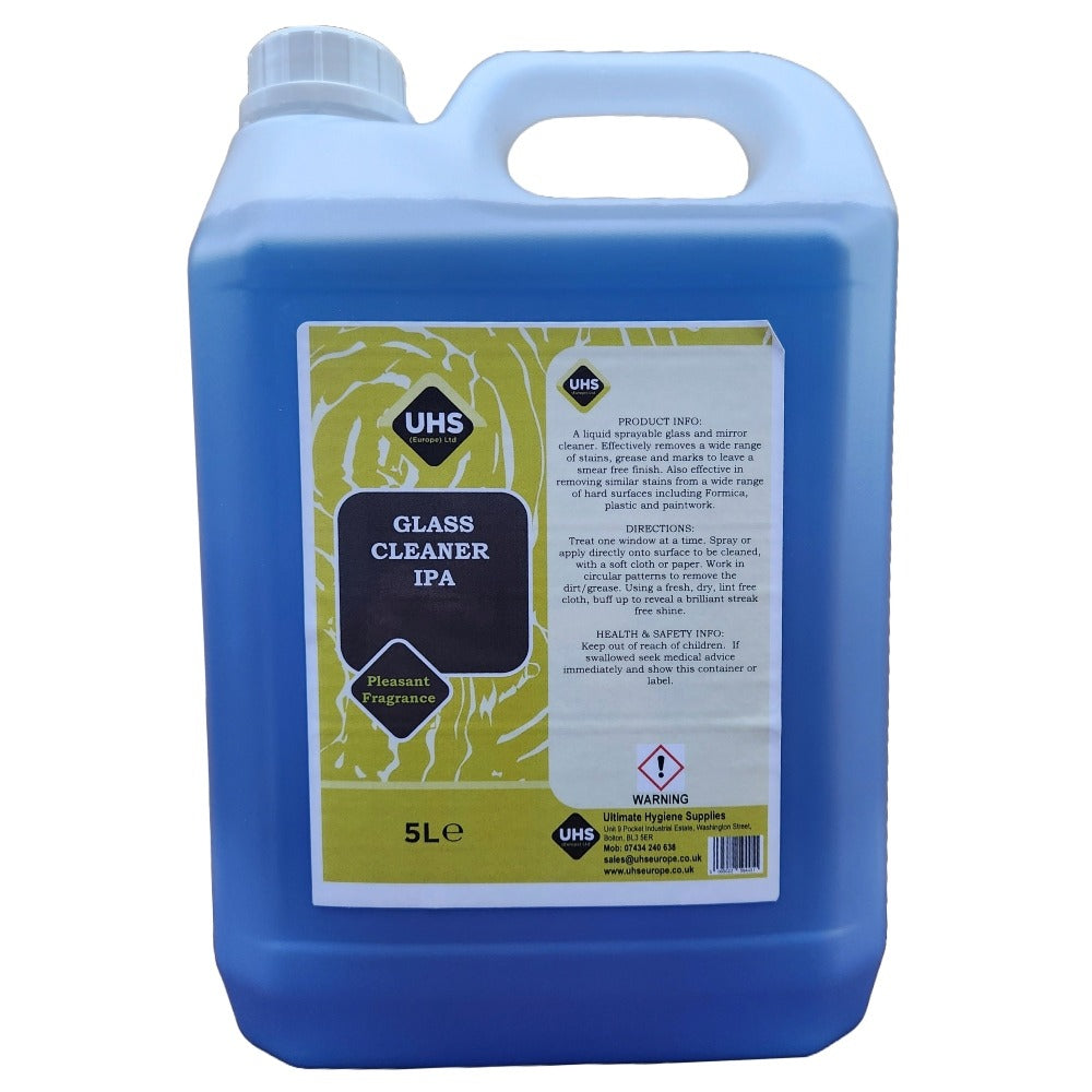 UHS IPA glass cleaner, 5 litre