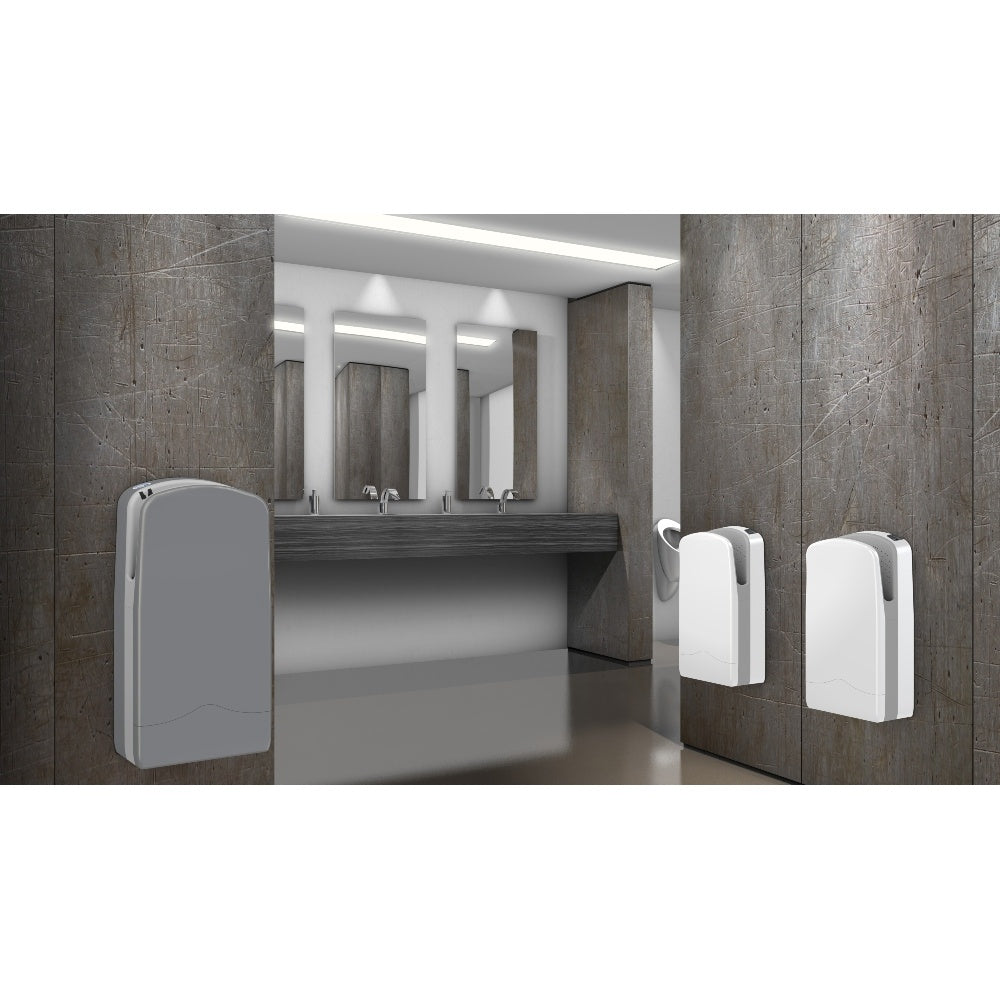 Velair V7-300 Hand Dryer – installed in a washroom