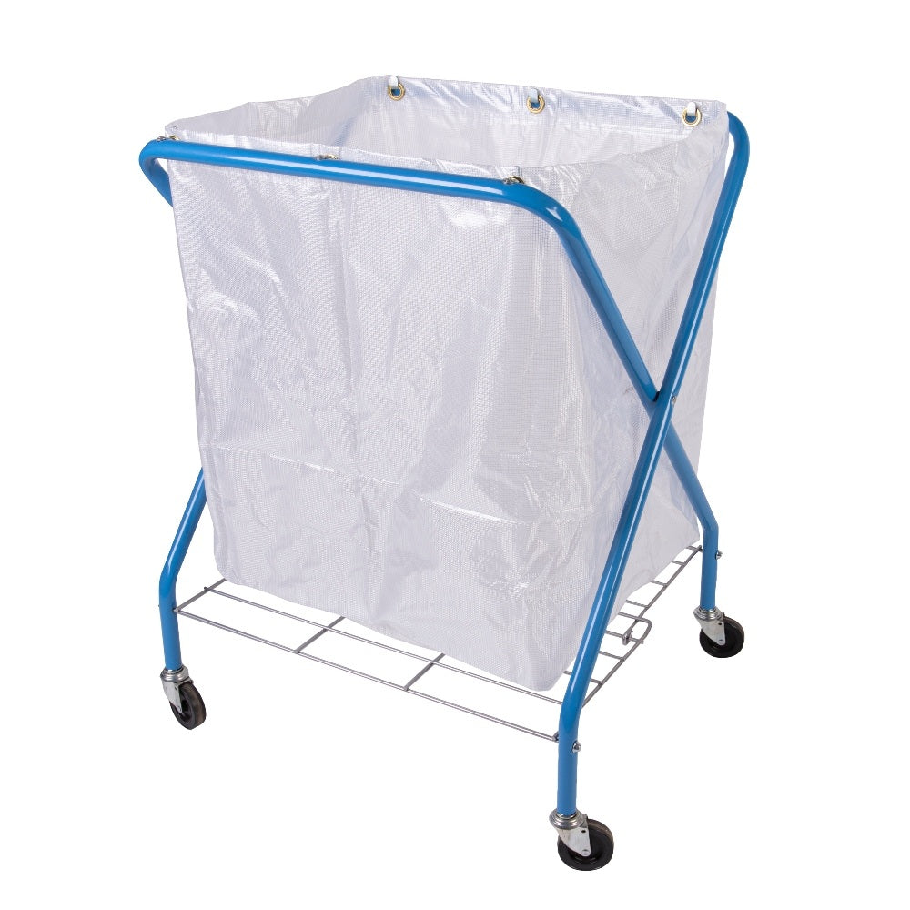 Folding Waste Cart with 205L with Light or Heavyweight Vinyl Bag