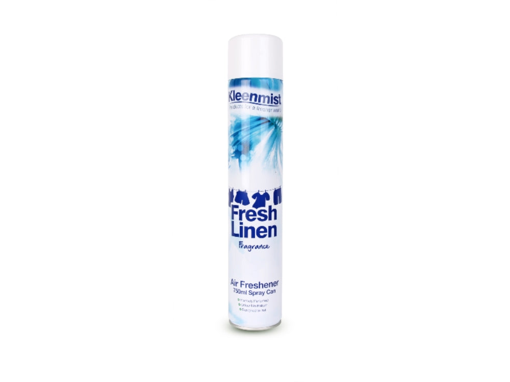 Kleenmist air freshener 750ml, fresh linen