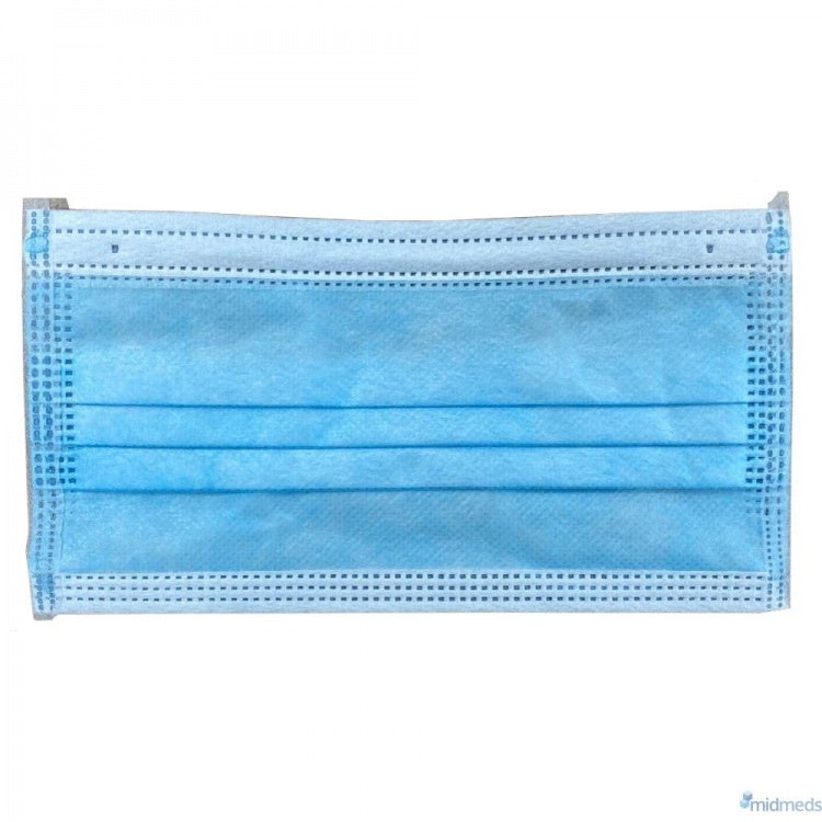 3 Ply IIR Splash Resistant Disposable Face Mask (Pack of 50)