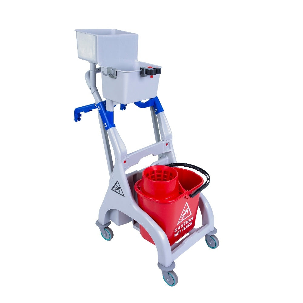 Quick Response Trolley for Socket Mopping – red