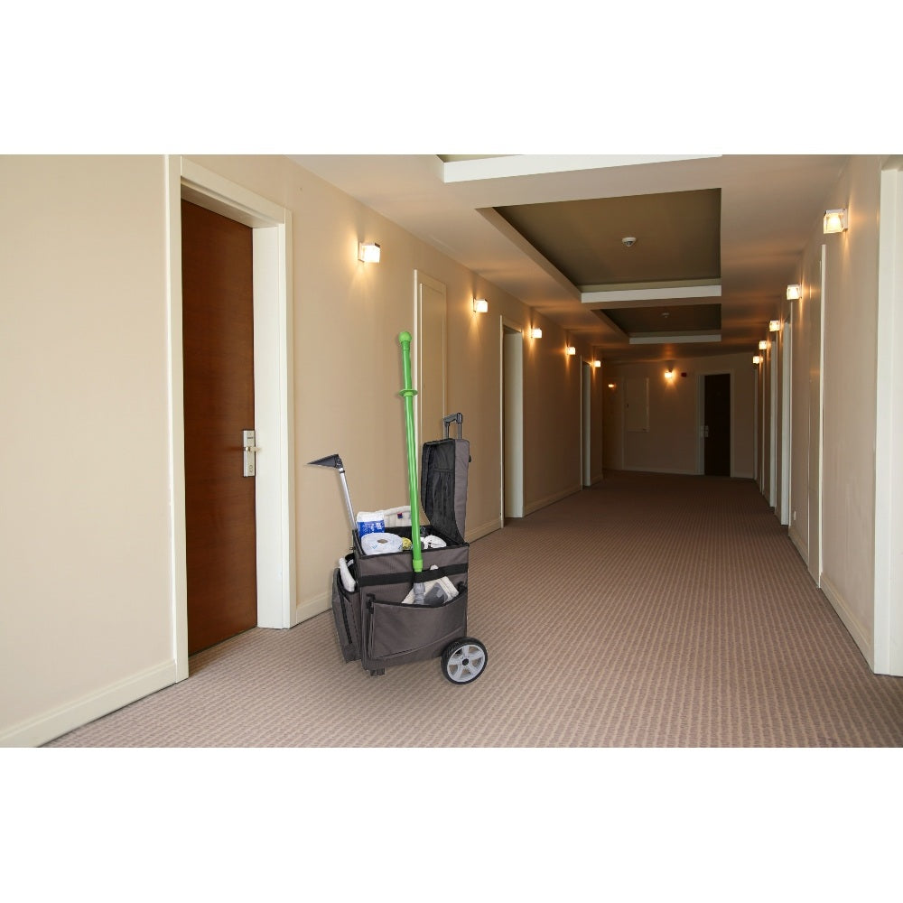 Small Housekeeping Cart for Discreet Cleaning & Room Servicing