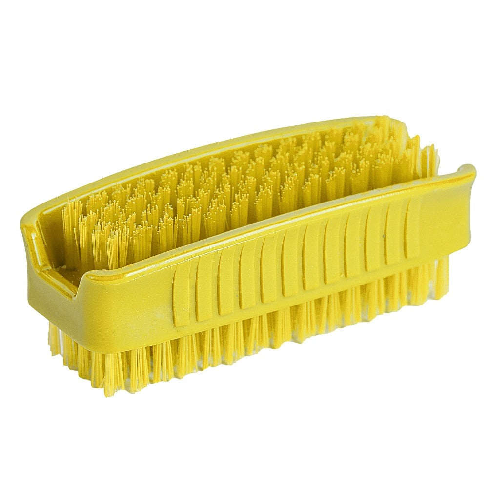 Washable Double-Sided Nail Brush Recycled Plastic 9 x 4cm