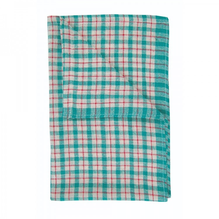 Coloured Check Tea Towel (10)