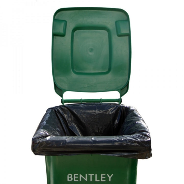 140L Black Wheeled Bin Liner (100)