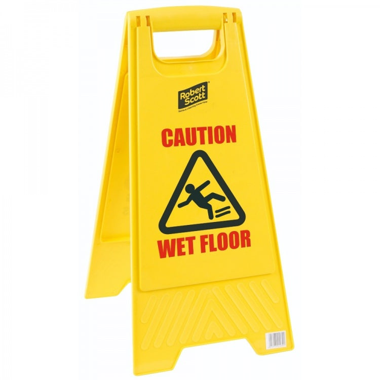 Dual Message Plastic Safety Sign