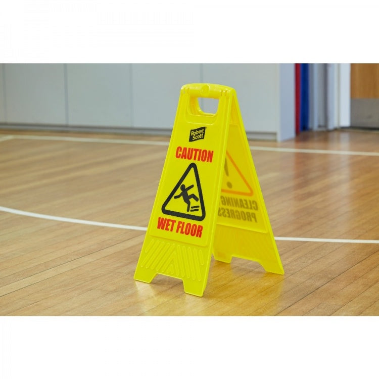 Dual Message Plastic Safety Sign