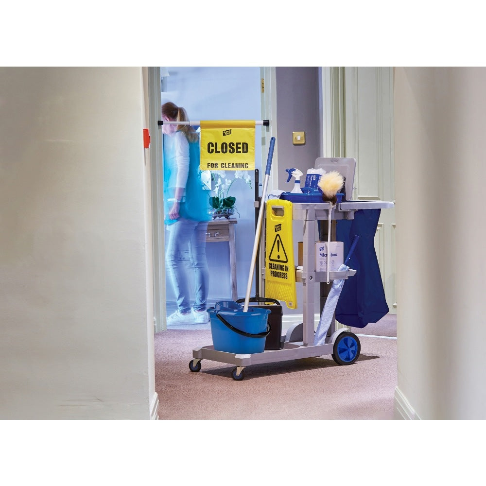 Eco Jolly Trolley – Recycled Janitorial Cleaning Cart