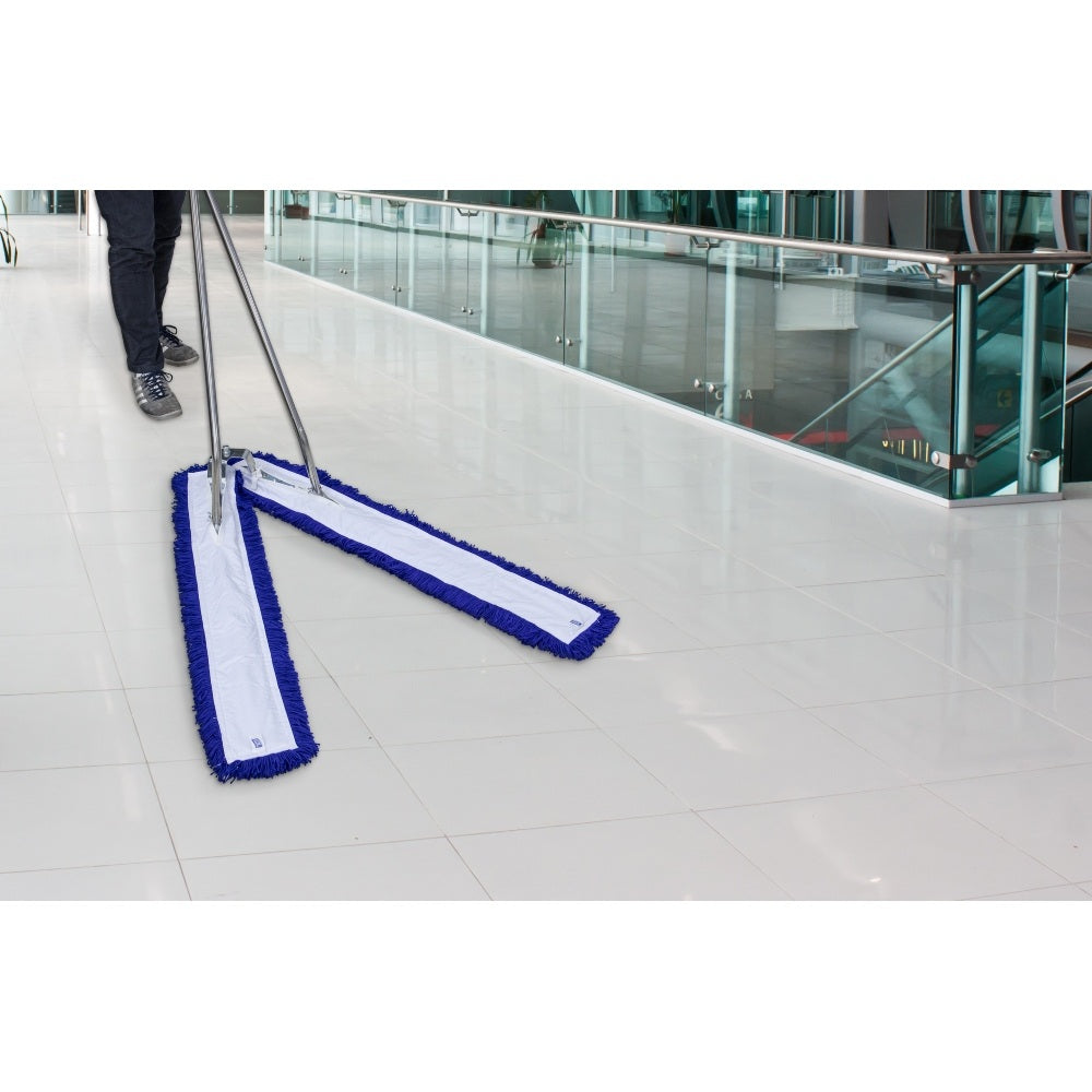 V Sweeper Mop 1m – Extendable 1.6m Wide Professional Dust Control System