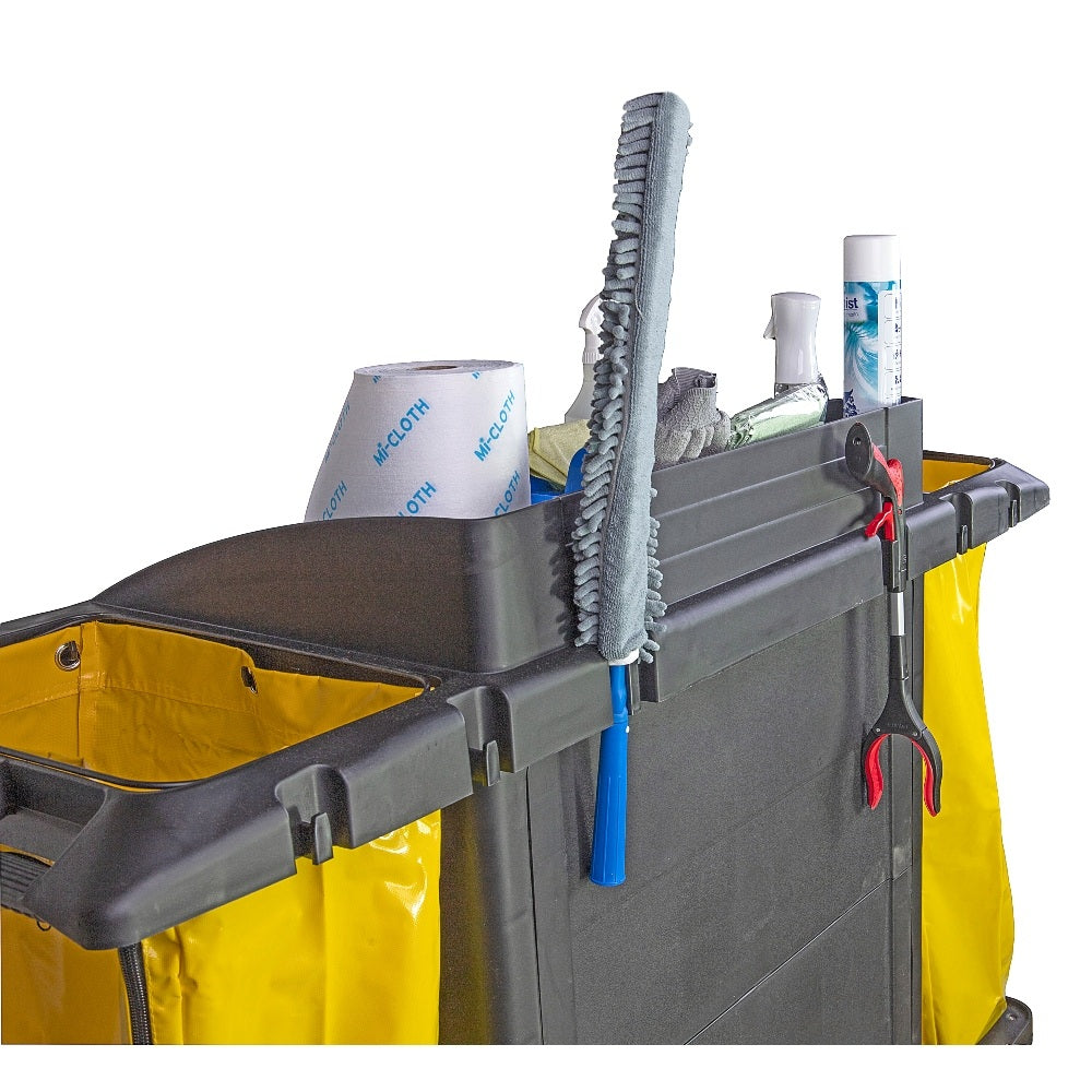 Commercial Housekeeping Trolley with Lockable Storage Cabinet
