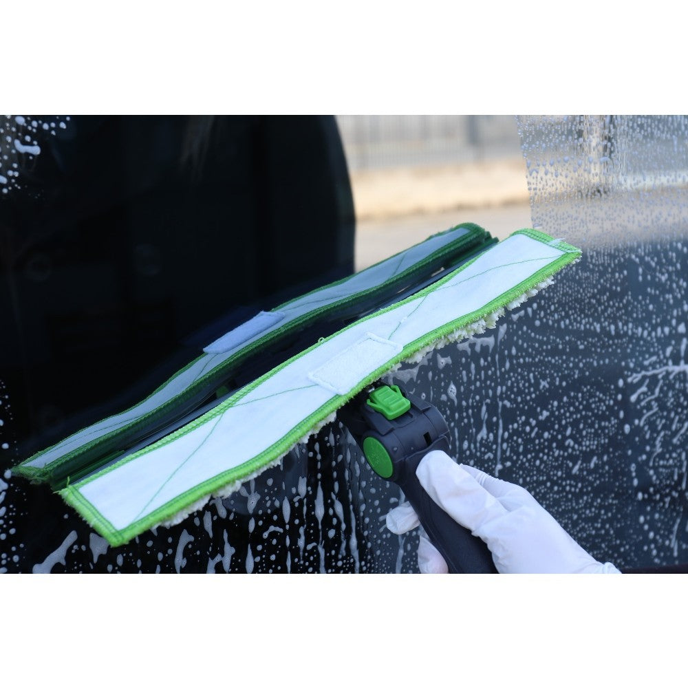 Pulex Unihandle 35cm Window Cleaning Tool – Swivel Squeegee & Washer