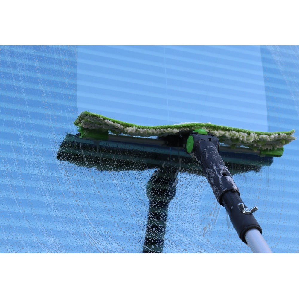 Pulex Unihandle 35cm Window Cleaning Tool – Swivel Squeegee & Washer