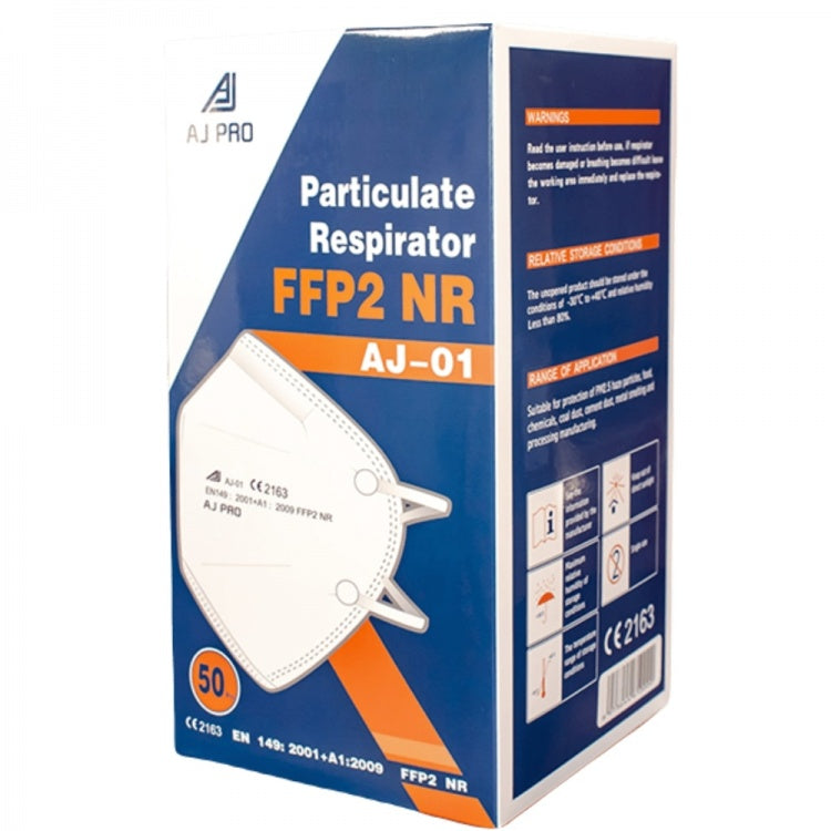 20 x FFP2D Respirator Masks Non-Valved