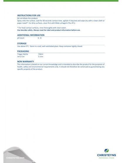 Clover Chemicals Lufragerm Plus RTU (283)