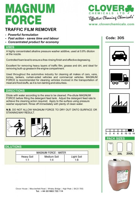 Clover Chemicals Magnum Force TFR (305)