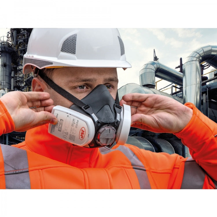 JSP Force 8 Half Mask Respirator - No Filters – UHS (Europe) Ltd