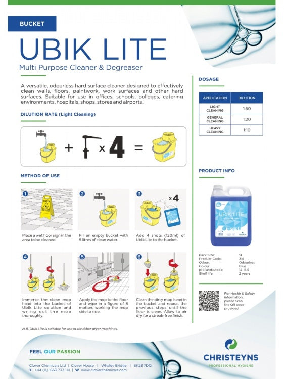 Clover Chemicals UBIK LITE (315)