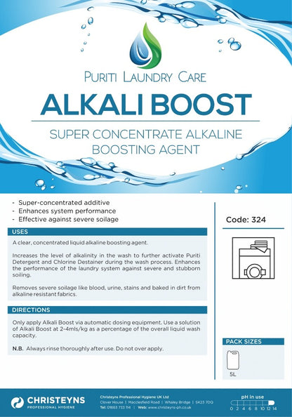 Clover Chemicals Puriti Super Concentrate Alkaline Boosting Agent (324)