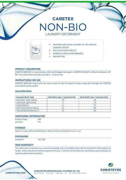 Caretex Non-Bio Laundry Detergent (484)