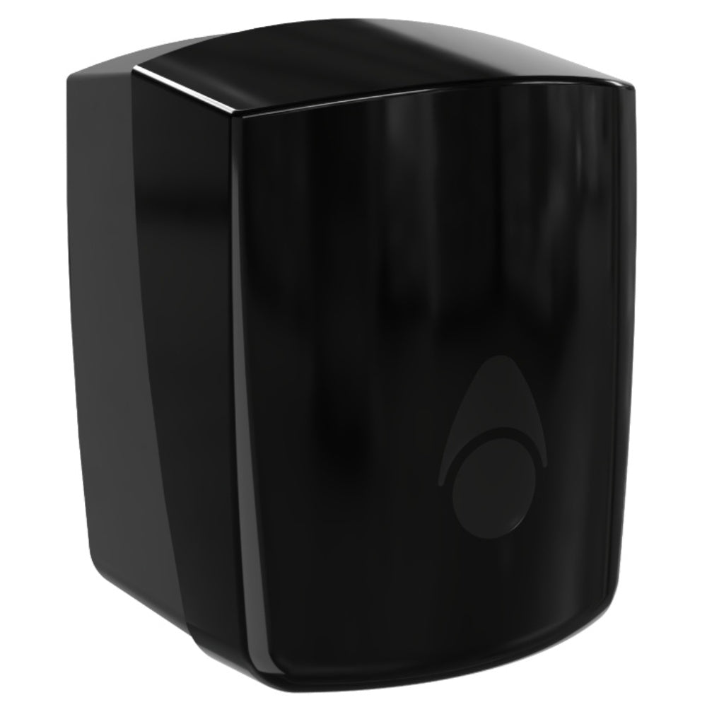Myriad Gloss Black Recycled Centrefeed Dispenser | UK Made