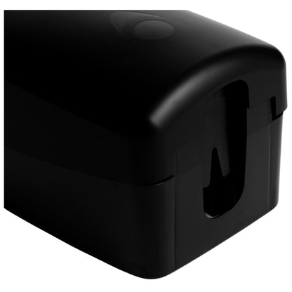 Myriad Matte Black Recycled Centrefeed Dispenser | UK Made