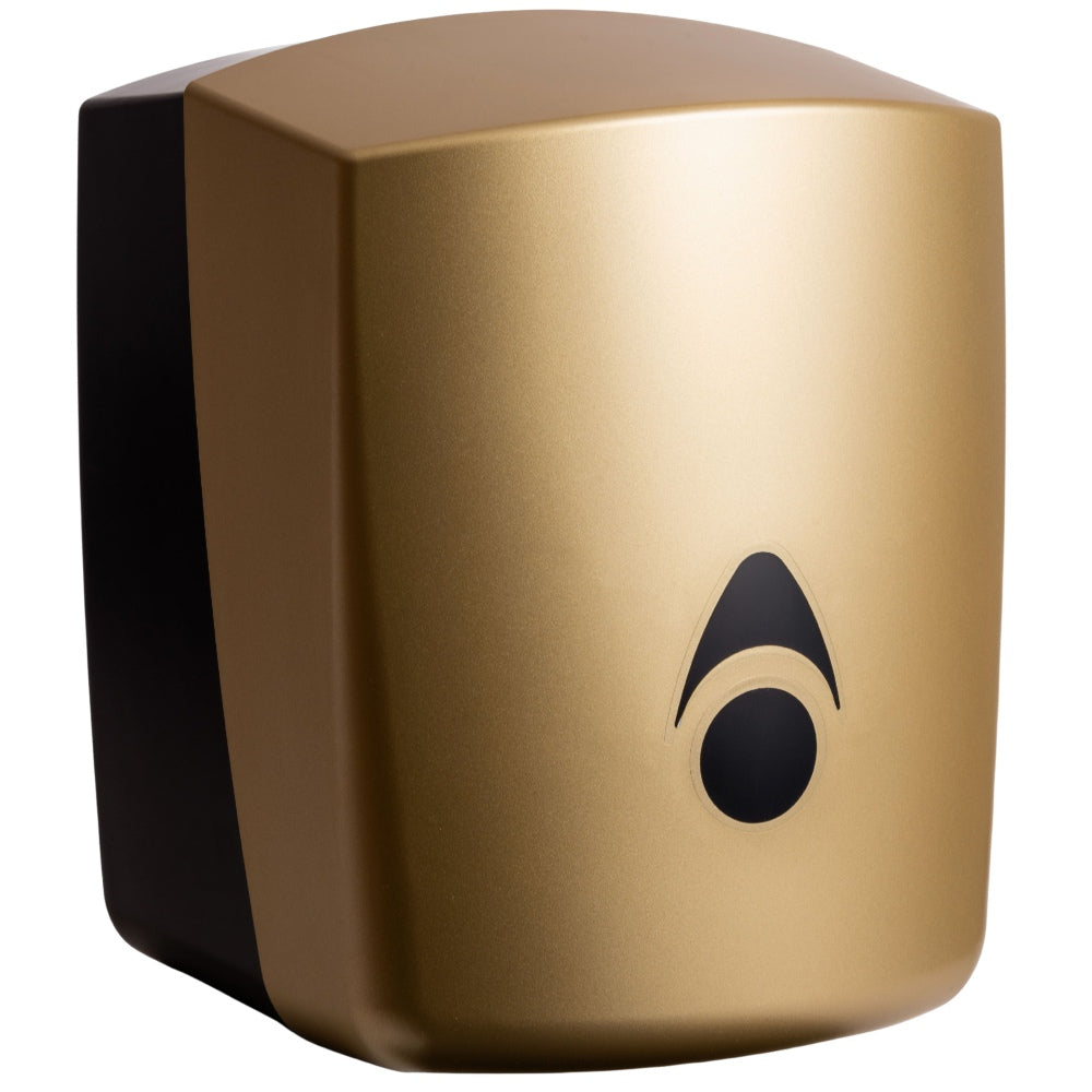 Myriad Matte Brass Recycled Centrefeed Dispenser | UK Made