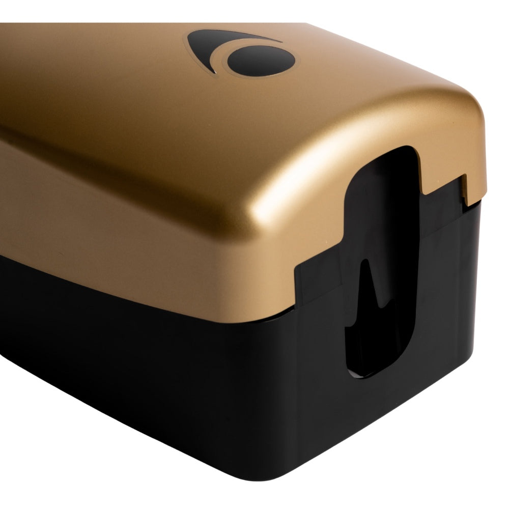 Myriad Matte Brass Recycled Centrefeed Dispenser | UK Made
