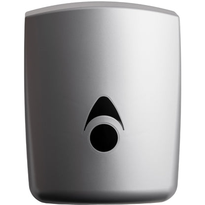 Myriad Matte Silver Recycled Centrefeed Dispenser | UK Made