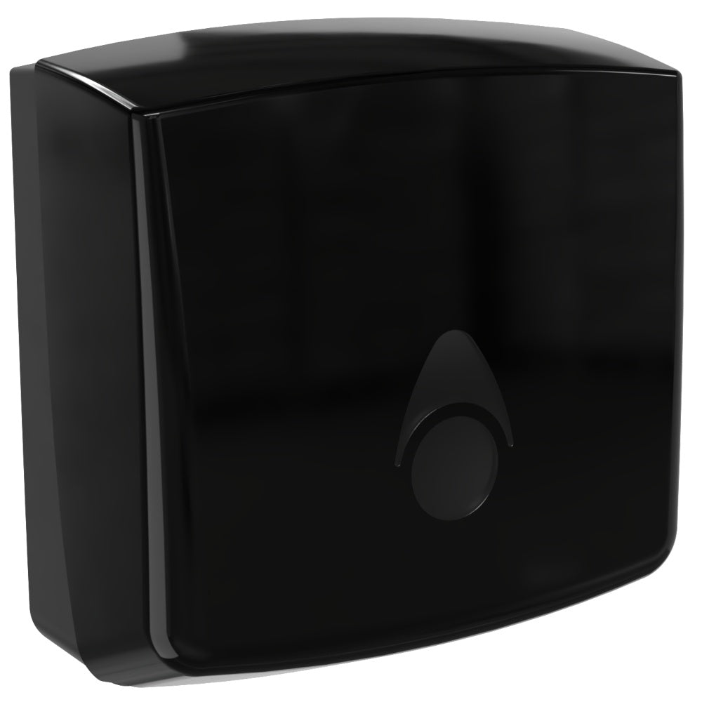 Myriad Gloss Black Recycled Hand Towel Dispenser | Sustainable Commercial Paper Towel Dispenser