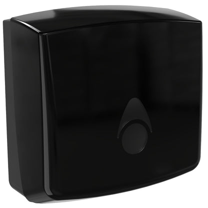 Myriad Gloss Black Recycled Hand Towel Dispenser | Sustainable Commercial Paper Towel Dispenser