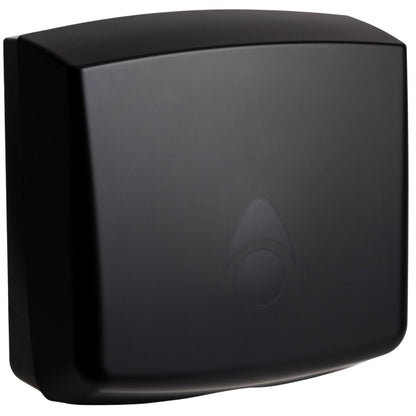 Myriad Matte Black Recycled Hand Towel Dispenser | Sustainable Commercial Paper Towel Dispenser