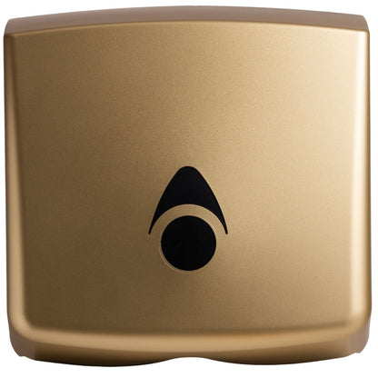 Myriad Matte Brass Recycled Hand Towel Dispenser | Sustainable Commercial Paper Towel Dispenser