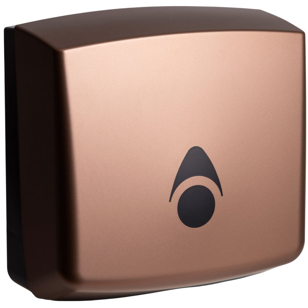 Myriad Matte Copper Recycled Hand Towel Dispenser | Sustainable Commercial Paper Towel Dispenser