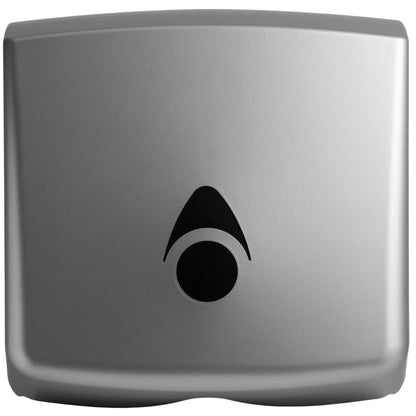 Myriad Matte Silver Recycled Hand Towel Dispenser | Sustainable Commercial Paper Towel Dispenser
