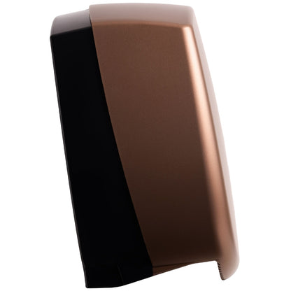 Myriad Matte Copper Recycled Mini Jumbo Toilet Roll Dispenser | 8” Commercial Washroom Dispenser
