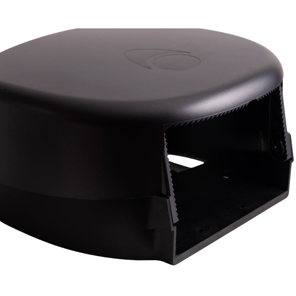 Myriad Matte Graphite Recycled Mini Jumbo Toilet Roll Dispenser | 8” Commercial Washroom Dispenser