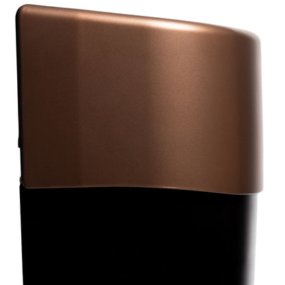 Myriad Matte Copper Black 25L Wall Mounted Waste Bin